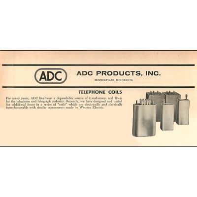 ADC big vintage 60s/70s stereo transformers mix bus box ala we rep 111c image 2