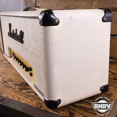 Marshall JMP 2203 Mk2 Master Model Lead 100-Watt Guitar Amp Head 1975 - 1981 - White image 10
