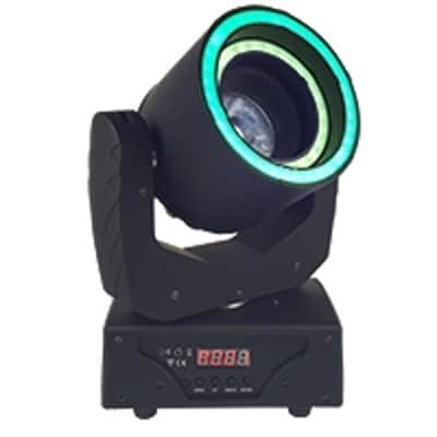 Blizzard Lighting Hypno Beam LED DMX DJ Stage Moving Head Lights 4 Pack w Bags image 12