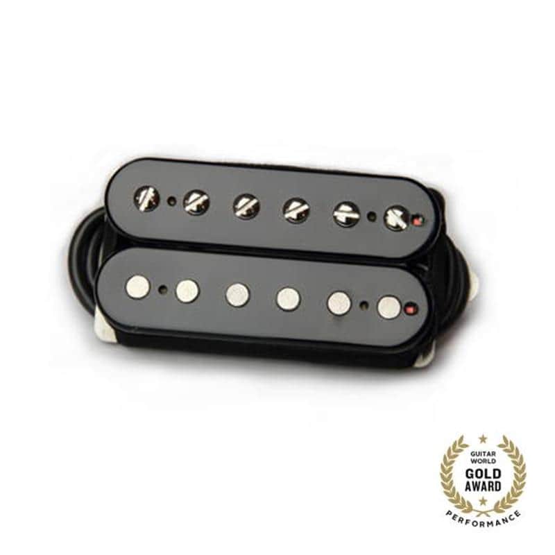 Bare Knuckle Boot Camp Brute Force 6-String Bridge Humbucker Pickup - Black 53mm Spacing image 1