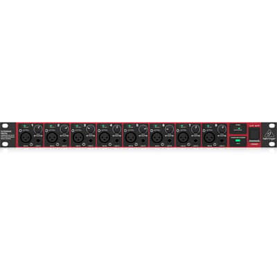 Behringer ULTRAGAIN ADA8200 High-Quality 8x8 ADAT Audio Interface with Midas Mic Preamps image 3