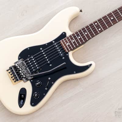 2012 Fender Stratocaster ST62-FR SSH Superstrat Vintage White w/ Floyd Rose, DiMarzio & Duncan, Japan MIJ image 1