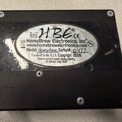 HomeBrew Electronics Hematoma Bass Overdrive 2010s - Black image 2