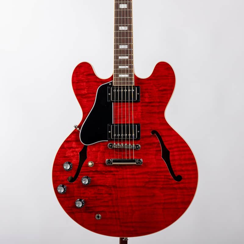 Gibson ES-335 Figured (Left-handed), Sixties Cherry | Demo