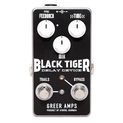 Reverb.com listing, price, conditions, and images for greer-amps-black-tiger-delay
