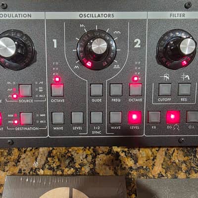 Moog Slim Phatty 2010s - Black + Rack Ears image 4