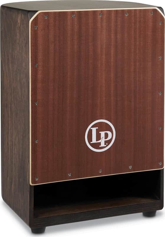 Latin Percussion LP1461M Roundback Sub-Bass Mahogany Cajon image 1