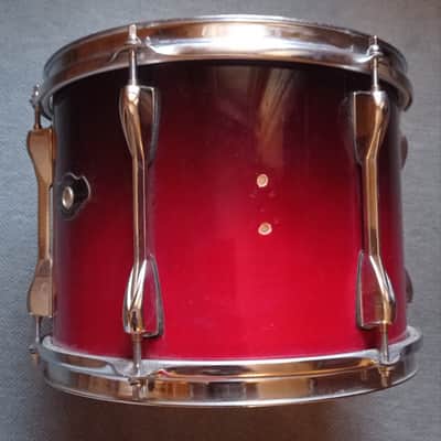 Tama Superstar Custom 12" Tom CSF 2006-2008 - Custom Scarlet Fade image 7