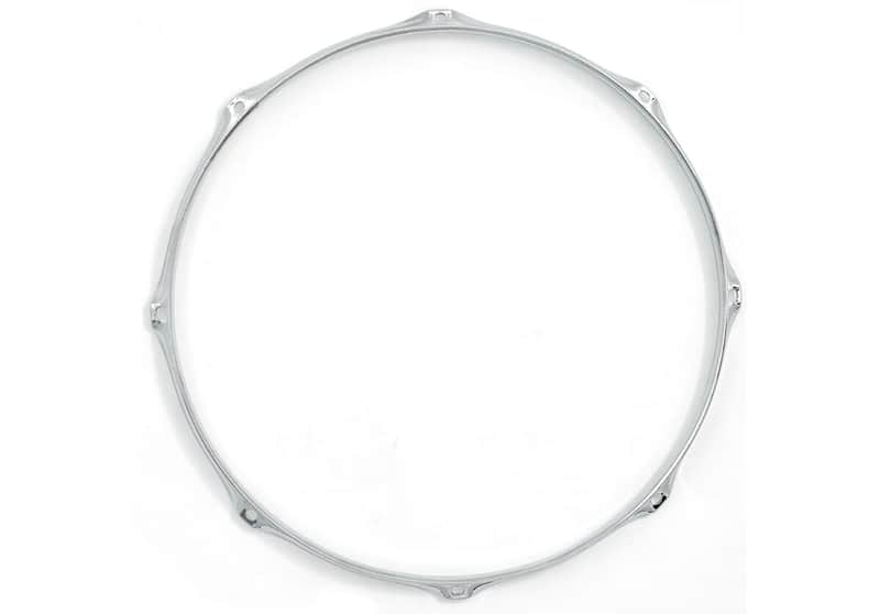 Dixon PKS112-8-HP 12" Regular Hoop Chrome 8 Ears, 1,6mm Snare Side image 1