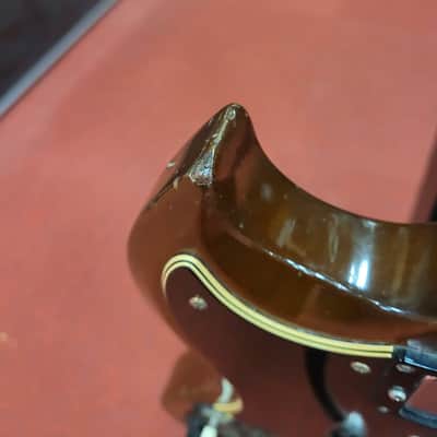 Gibson SG Standard Left Hand with Ebony Fretboard and Bigsby 1972 - 1985 - Walnut image 11