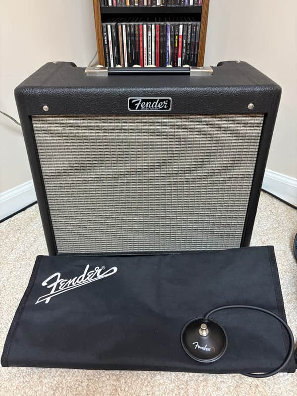 Fender Blues Junior IV 15-Watt 1x12" Guitar Combo 2018 - Present - Black image 1