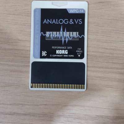 Korg Wavestation WPC-14 Analog & VS Performance card