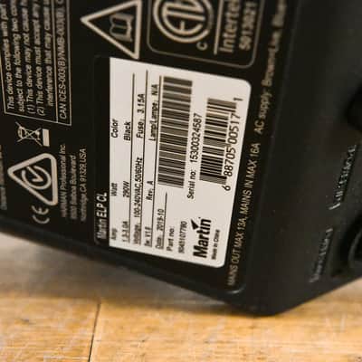 Martin ELP CL Color LED Ellipsoidal Light w/ ETC 10 Degree Lens Tube CG012HL image 4