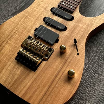 2021 Ibanez RG6PKAG Koa Top & EMG's Reb Beach Vibes image 5