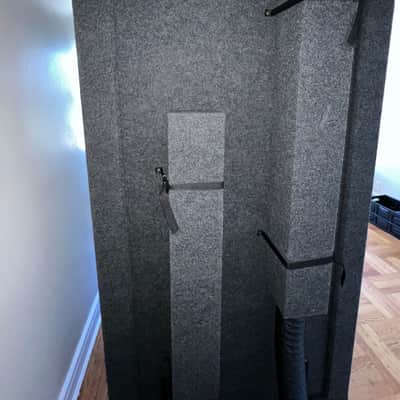 WHISPERROOM DOUBLE WALLS [“3.5 X 5] MDL 4260 E Prof. Sound Booth image 14