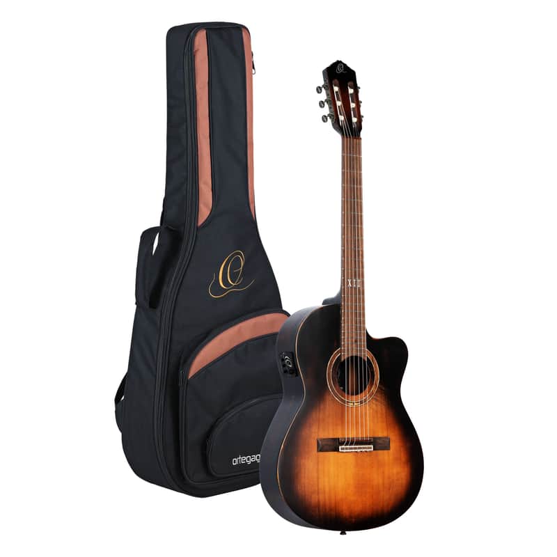 Ortega DSSUITE-C/E The Private Room Series Solid Spruce Top Mahogany Neck Nylon 6-String Classical Acoustic-Electric Guitar w/Gig Bag image 1