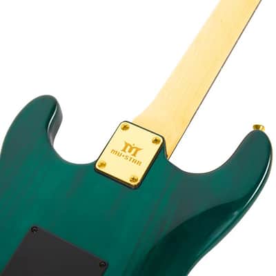 MUSTAR MEG-100 Green Electric Guitar Kit | Beginner Set with Amp image 3