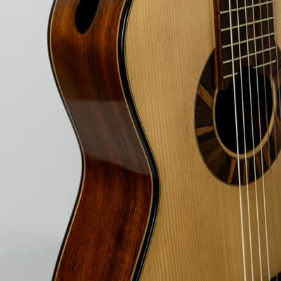 MADE TO ORDER Classical Guitar 7 strings Full Solid Woods Brazil Handmade Zorrer - French polish image 1