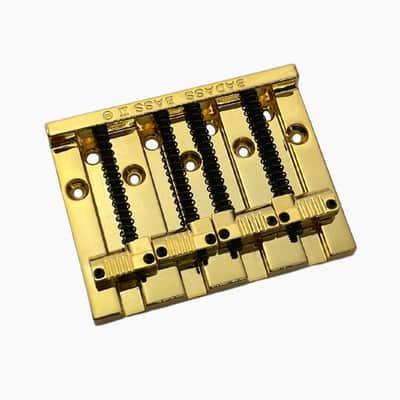 Leo Quan® Badass II™ 4-String Bass Bridge-Chrome image 18