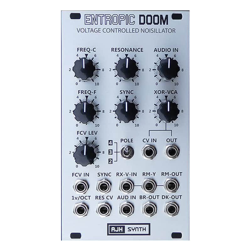 AJH Synth Entropic Doom Eurorack Noise Oscillator Module (Silver) image 1