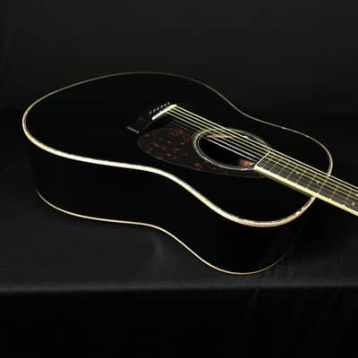 Yamaha LL16D Deluxe ARE Acoustic Electric Guitar Black w/Hard Case image 15