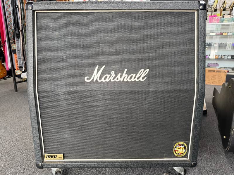Marshall 1960A Lead 300-Watt 4x12" Angled Guitar Speaker Cabinet 2012 - Black image 1