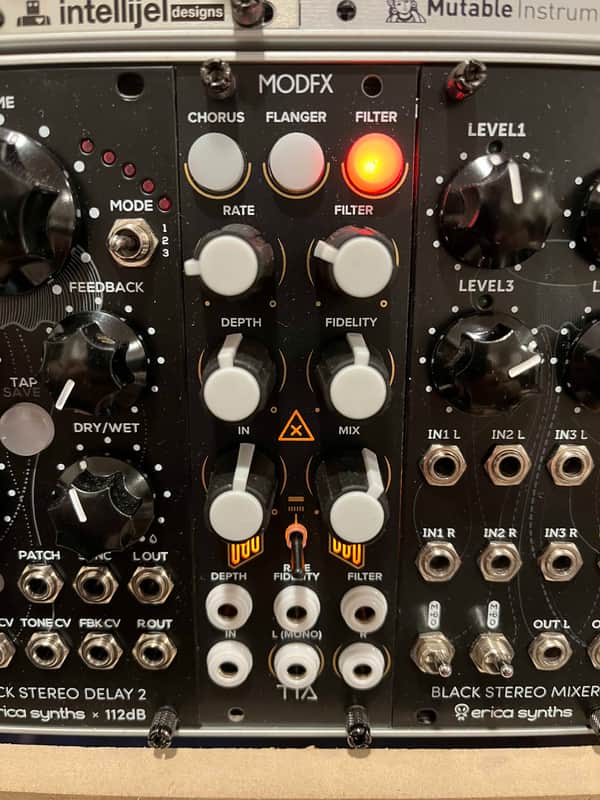 Tiptop Audio ModFX 2021 - 2023 - Black image 1