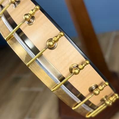 Pisgah Whyte Laydie - 12" Curly Maple 5-String Openback S-Scoop image 12