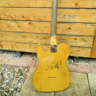 DY Guitars Roy Buchanan Nancy tribute esquire / tele relic body PRE-BUILD ORDER image 2
