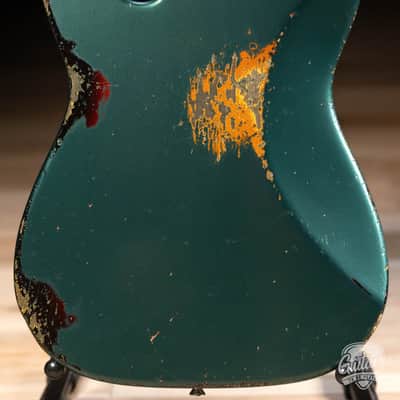 Shabat Lion Special Alder Body w/ Wraptail & Imperials–British Racing Green/3TSB image 8