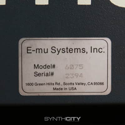 E-MU Systems Emulator II+ HD 61-Key 8-Voice Sampler Workstation (Rep Sample w/ Flight Case) - Fully Serviced image 23