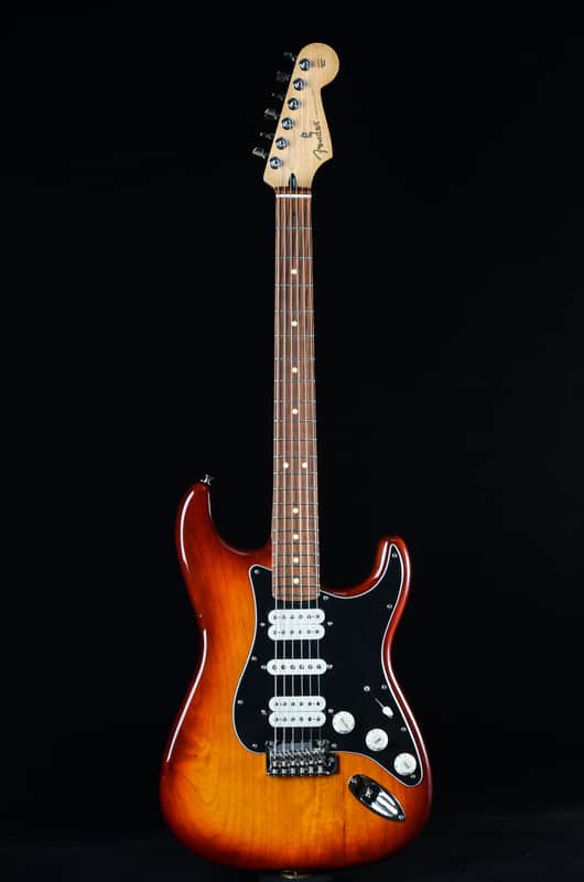 Fender Player Stratocaster HSH with Pau Ferro Fretboard 2022 - Tobacco Sunburst image 1