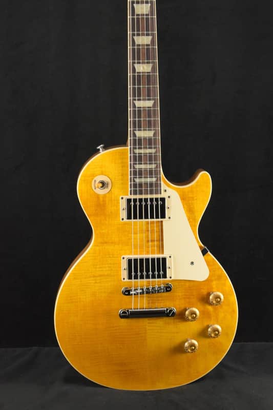 Gibson Les Paul Standard 50s Figured Top Honey Amber image 1