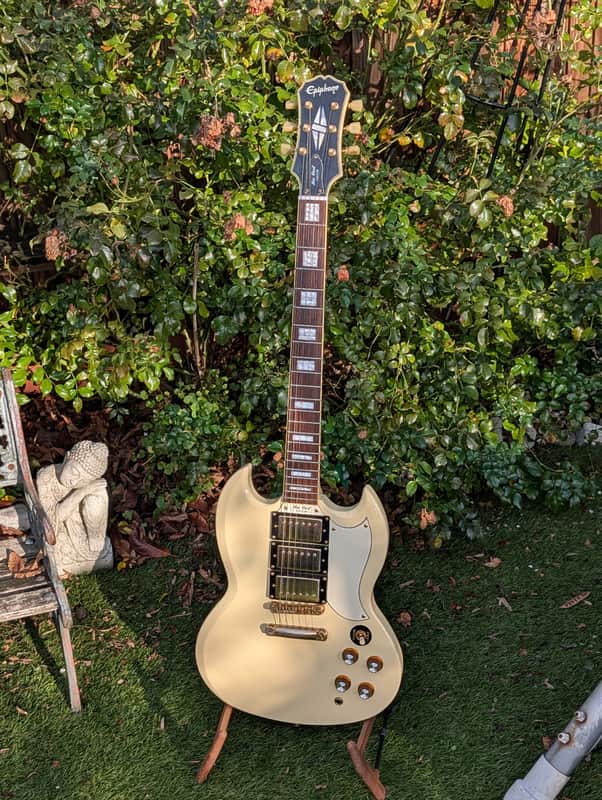 ギター Epiphone G-400 1961 Les Paul SG Custom Epiphone G-400 Les Paul (SG) Custom | Reverb