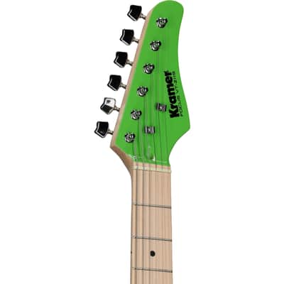 Kramer Focus VT-211S Electric Guitar, Neon Green image 7