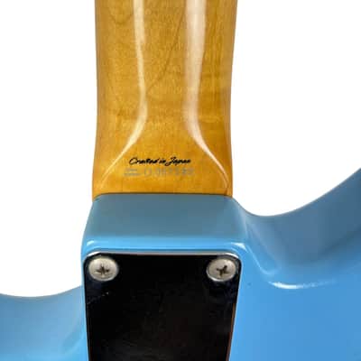 Fender Japan 66 Reissue Jaguar 1997-2000 - Blue Repaint image 6