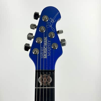 2015 Ernie Ball Music Man John Petrucci 6 Majesty - Siberian Sapphire image 4