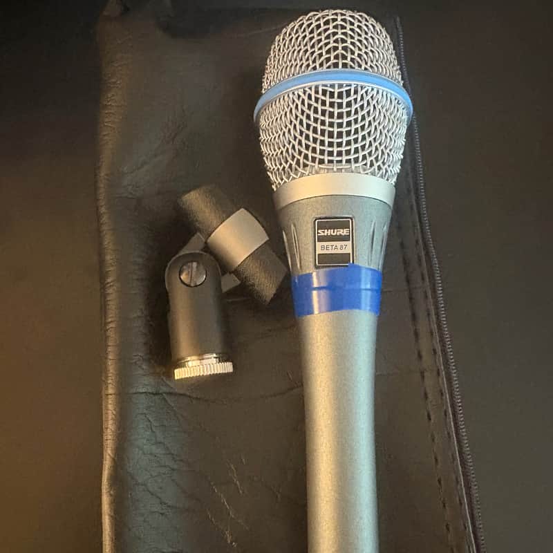 Shure BETA 87A Supercardioid Dynamic Mirophone 2004 - Present - Black image 1