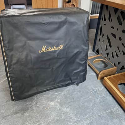 Marshall JCM 900 Lead Series Model 1960A 4x12" Angled Guitar Speaker Cabinet 1990 - 2003 - Black image 4