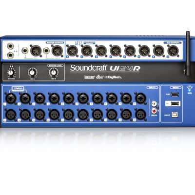 Soundcraft Ui24R 24-Channel Digital Mixer / Multitrack USB Recorder with Wireless Control image 2
