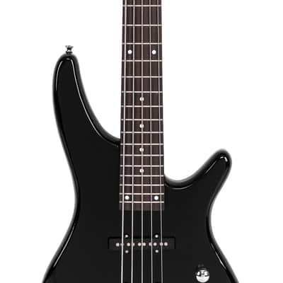 Glarry GIB Electric 5 String Bass Guitar Full Size Bag Strap Pick Connector Wrench Tool 2020s - Black image 17