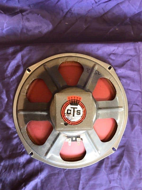 CTS 12” speaker 8 Ohms image 1