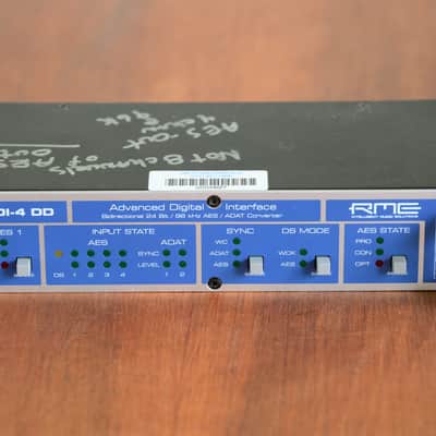 RME ADI-4 DD : Bidirectional AES / ADAT Digital Format Converter image 1