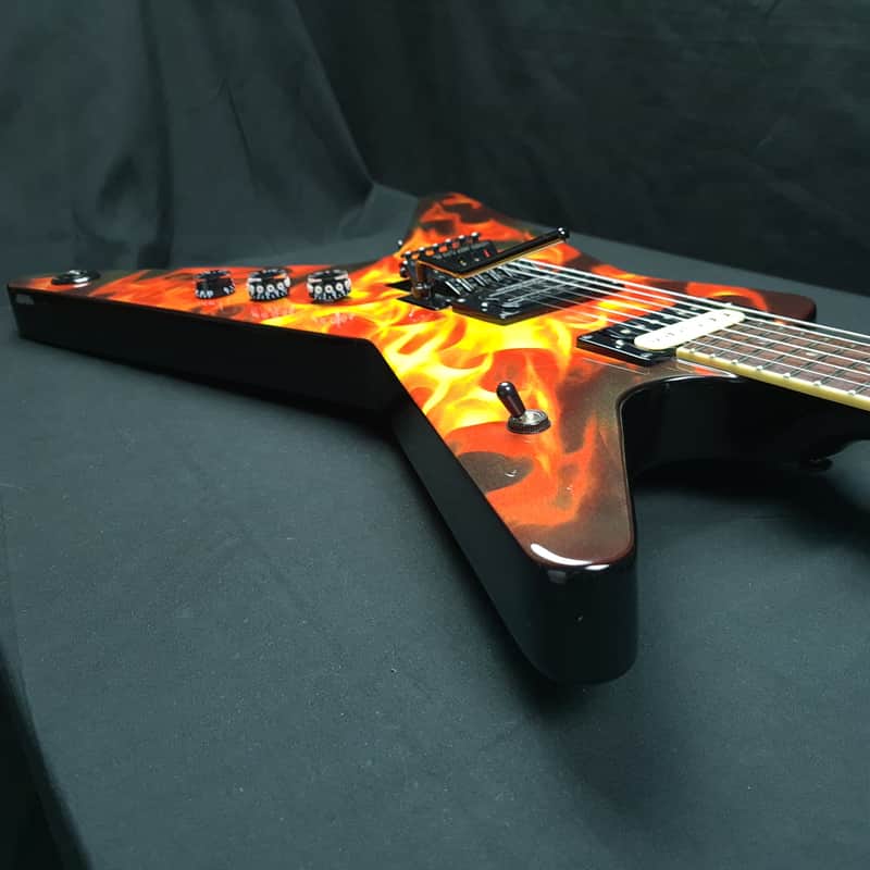 Dean Dime O Flame ML Dimebag Darrell Signature 2007 Made In Korea