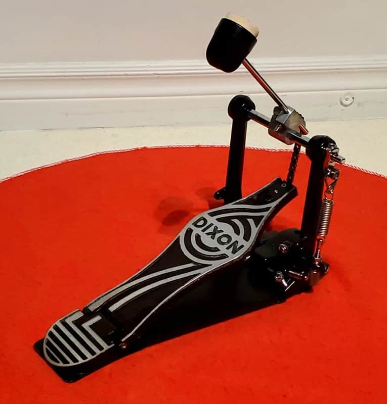 VTG Dixon Bass Drum Pedal W/Dual Sided Beater Beater - Fast Drive - Clean image 1