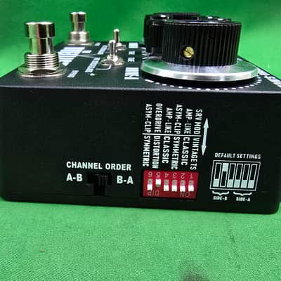 King Tone Guitar The Duellist V3 with External Dip Switches Black Tested image 3