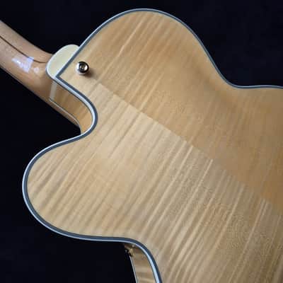 2015 D'Angelico Excel EXL-1 Hollow Body Archtop with Rosewood Fretboard - Natural-Tint image 9
