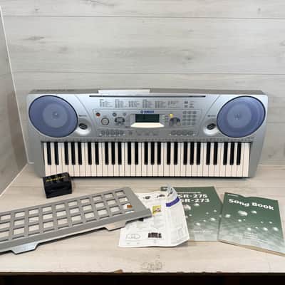 Yamaha PSR-275 61-Key Touch Sensitive Portable Keyboard with Original Box, Manuals & Power Supply 2003
