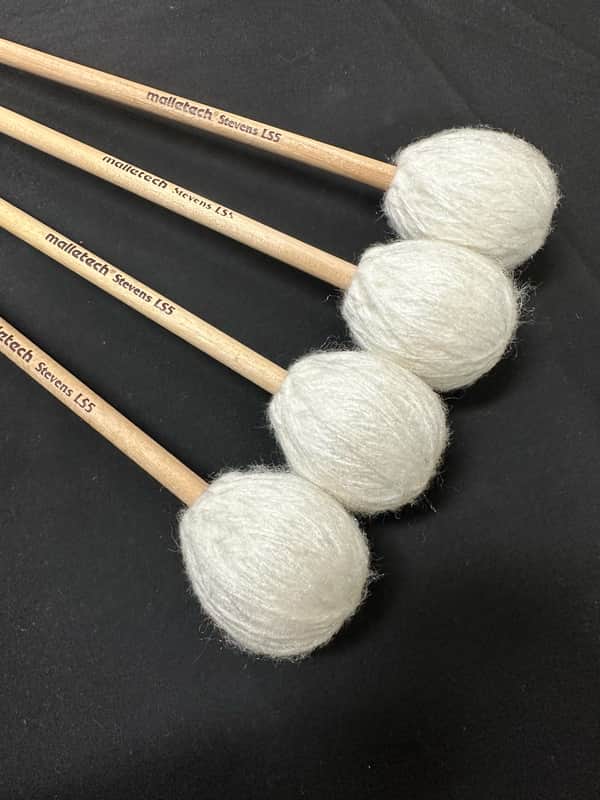 Malletech LS5 Marimba Mallets, Soft, 2 Pairs/4 Mallets-NEAR MINT#1 image 1