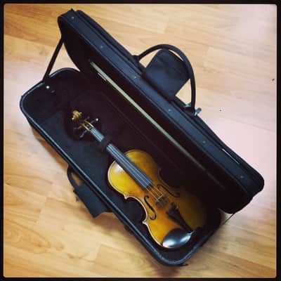 Quinlan & Fabish Monteleon Violin Antique Style Made in Chicago image 8